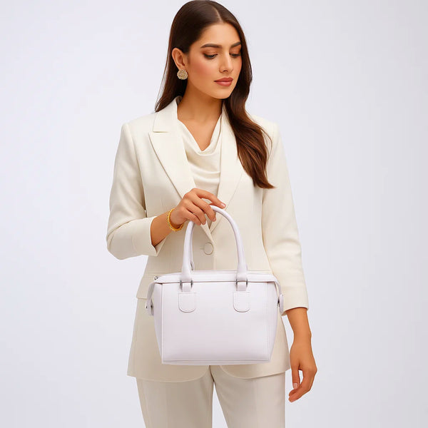 White Elegance Handbag